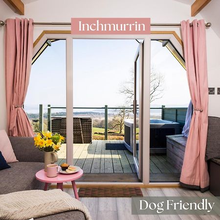 Bonnie Barns - Adults Only Luxury Lodges With Hot Tubs Luss Exteriör bild