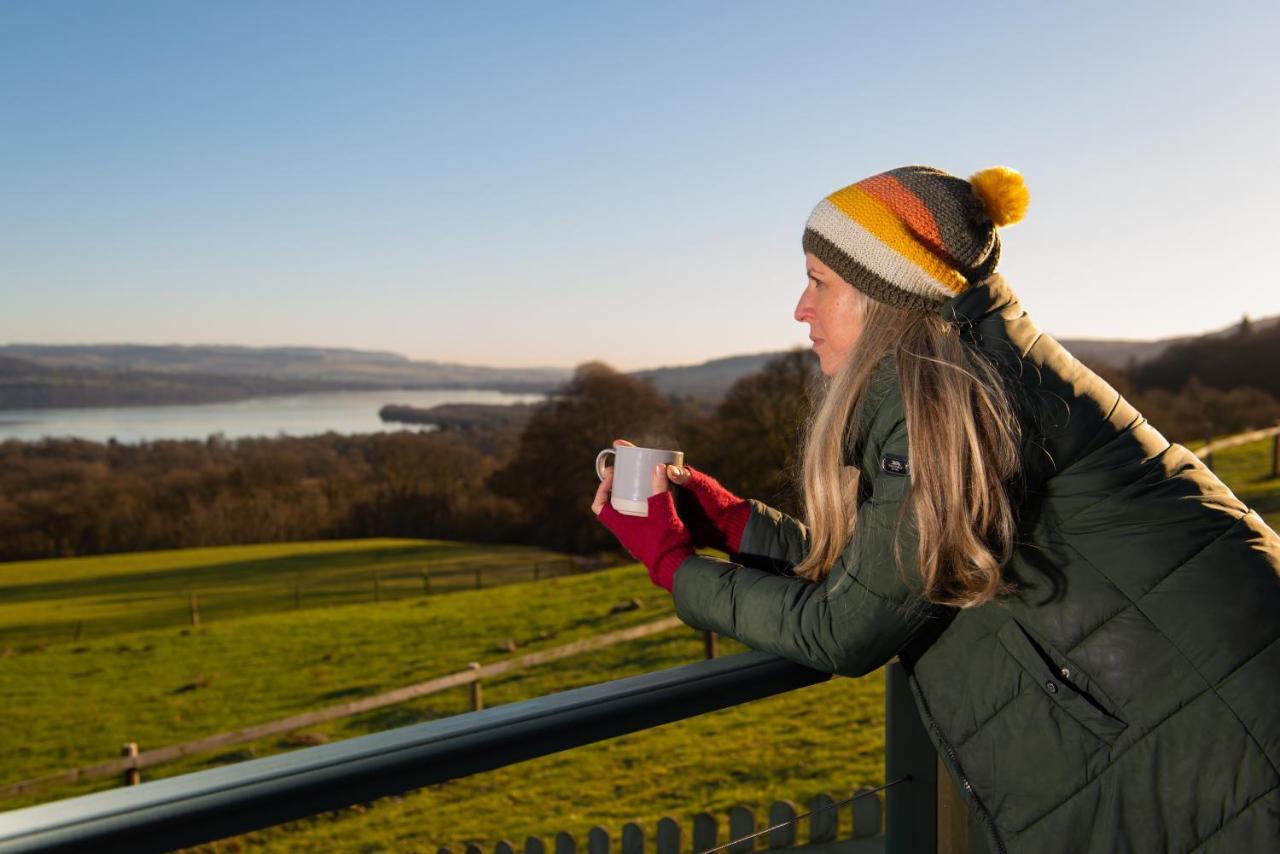 Bonnie Barns - Adults Only Luxury Lodges With Hot Tubs Luss Exteriör bild