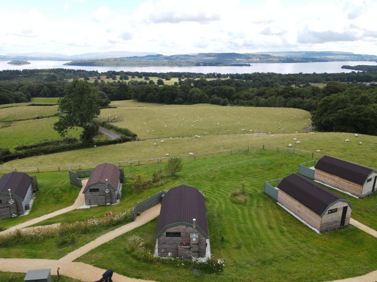 Bonnie Barns - Adults Only Luxury Lodges With Hot Tubs Luss Exteriör bild
