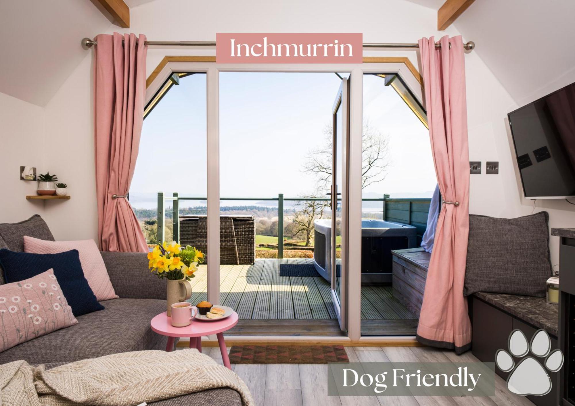 Bonnie Barns - Adults Only Luxury Lodges With Hot Tubs Luss Exteriör bild